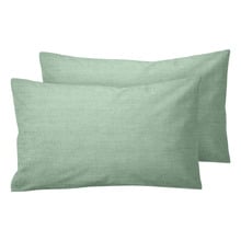 Solid French Linen Standard Pillowcases (Set of 2)